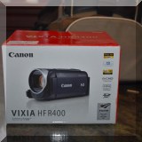 E11. Canon Vixia video camera. 